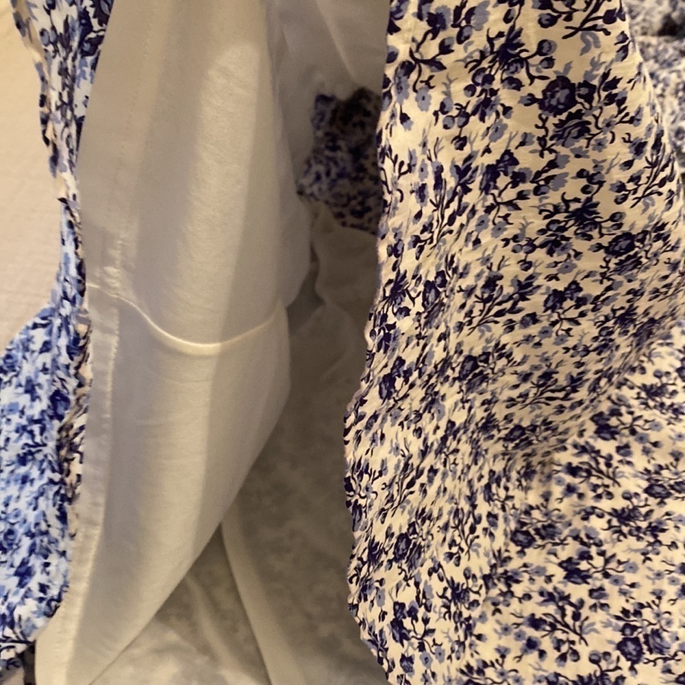 H&M puff sleeves floral ruffle mini dress. Size Xs. Very good condition - Picture 8 of 12